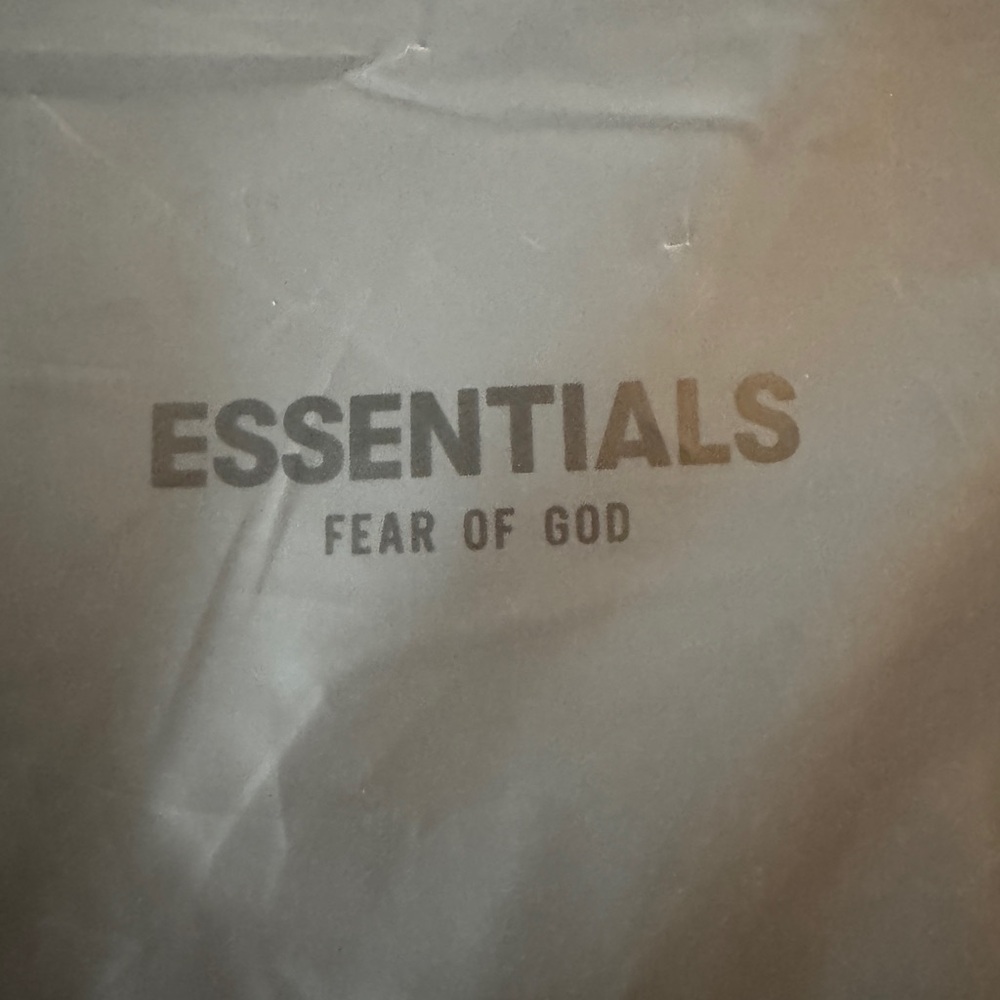 Essentials Fear of God Limo Black Hoodie